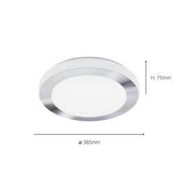 EGLO Carpi LED Round Flush Ceiling Light - thumbnail 3