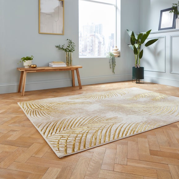 Creation Botanical Leaf Rug - image 1