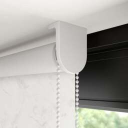 Marble Blackout Made to Measure Fire Retardant Roller Blinds - thumbnail 4