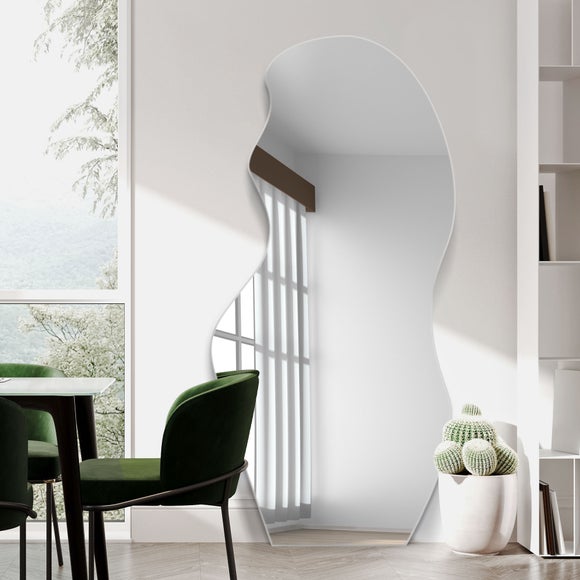 Lacuna Frameless Pond Leaner Wall Mirror - image 1