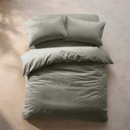 100% Egyptian Cotton 220 Thread Count Standard Pillowcase Pair - thumbnail 2