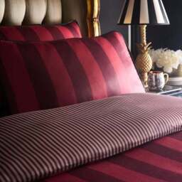 Laurence Llewelyn-Bowen Festivo Circus Stripe 100% Cotton Duvet Cover & Pillowcase Set - thumbnail 2