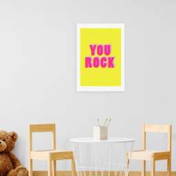 East End Prints You Rock Print - thumbnail 1