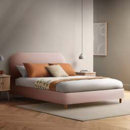 Silentnight Fara Bed Frame, Woven Fabric - thumbnail 1