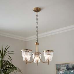 Audra 3 Light Adjustable Pendant Light - thumbnail 1