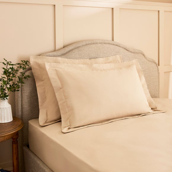 Dorma Premium Brushed Cotton Oxford Pillowcase Pair