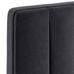 Luxury Velvet Vertical Stripe Headboard - thumbnail 4