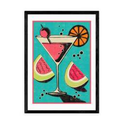 East End Prints Miami Cocktail Print by Jil White - thumbnail 2
