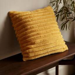 Catherine Lansfield Cosy Ribbed Square Cushion