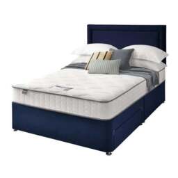 Silentnight Divan Bed With Malvern Velvet Headboard and 800 Pocket Sprung Mattress - thumbnail 6