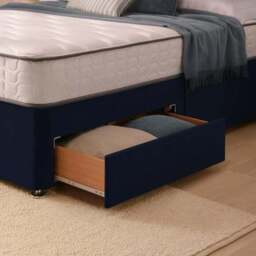 Silentnight Divan Bed With Malvern Velvet Headboard and 800 Pocket Sprung Mattress - thumbnail 5