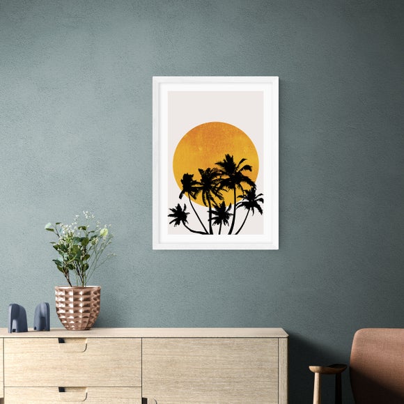 East End Prints Miami Beach Sunset Print by Kubistika - image 1