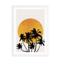East End Prints Miami Beach Sunset Print by Kubistika - thumbnail 2
