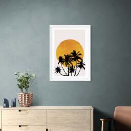 East End Prints Miami Beach Sunset Print by Kubistika - thumbnail 1