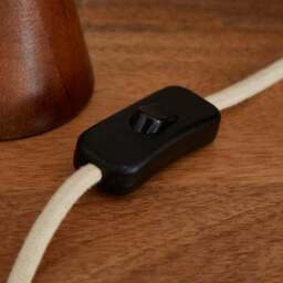 Nala Mango Wood Table Lamp - thumbnail 4