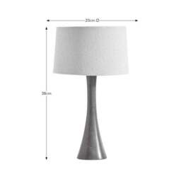 Nala Mango Wood Table Lamp - thumbnail 5