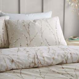 Belle Reversible Duvet Cover and Pillowcase Set - thumbnail 2
