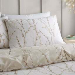Belle Reversible Duvet Cover and Pillowcase Set - thumbnail 4