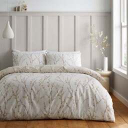 Belle Reversible Duvet Cover and Pillowcase Set - thumbnail 3