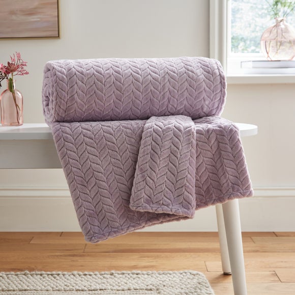 Amelia Recycled Throw Blanket, 200cm x 200cm - image 1