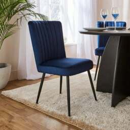 Taylor Dining Chair, Velvet - thumbnail 2
