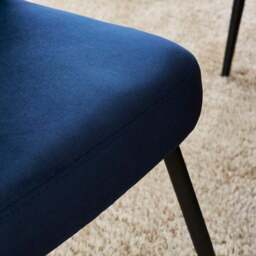 Taylor Dining Chair, Velvet - thumbnail 3