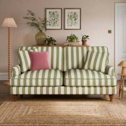 Beatrice II Woven Stripe 3 Seater Sofa Bed - thumbnail 2