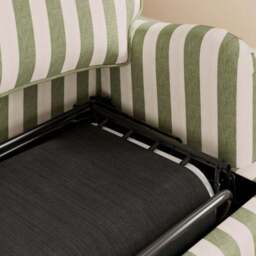 Beatrice II Woven Stripe 3 Seater Sofa Bed - thumbnail 3