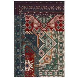 Traditional Patchwork Chenille Rug - thumbnail 5
