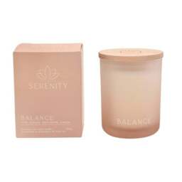 Serenity Balance Pink Pepper Geranium & Amber Candle - thumbnail 2