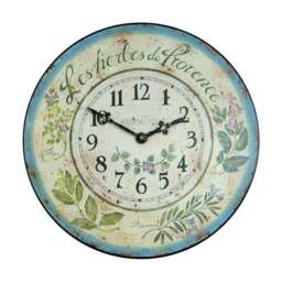 French Herb Wall Clock - thumbnail 2
