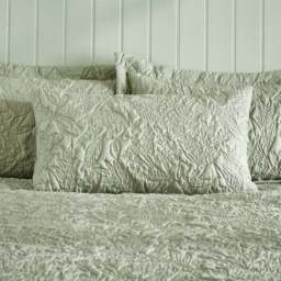Filey Leaf Duvet Cover & Pillowcase Set - thumbnail 3