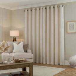 Sorrel Boucle Eyelet Curtains - thumbnail 4