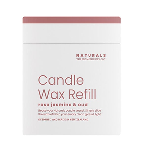 The Aromatherapy Co Naturals Rose Jasmine & Oud Candle Wax Refill - image 1