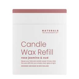 The Aromatherapy Co Naturals Rose Jasmine & Oud Candle Wax Refill - thumbnail 1