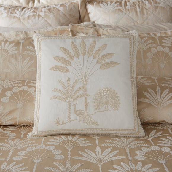 Dorma Luxe Palms Square Cushion - image 1