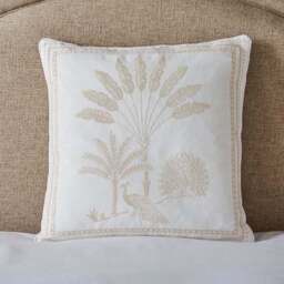 Dorma Luxe Palms Square Cushion - thumbnail 3