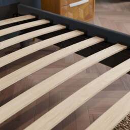 Alara Pleated Velvet Bed Frame - thumbnail 4