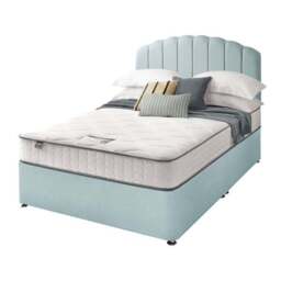 Silentnight Divan Bed With Fabric Merlin Headboard and 800 Pocket Sprung Mattress - thumbnail 2