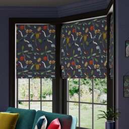 Maximalist Cockatoo Made to Measure Roman Blind - thumbnail 3