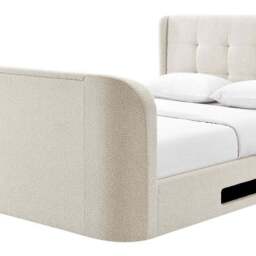 Koble Boucle Side Lift Ottoman TV Bed - thumbnail 3