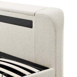 Koble Boucle Side Lift Ottoman TV Bed - thumbnail 4