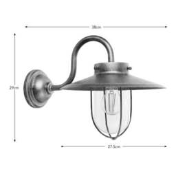 Harvey Industrial Outdoor Wall Light - thumbnail 6