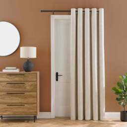 Genoa Blackout Eyelet Door Curtain - thumbnail 2