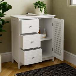 Nautical 3 Drawer Cabinet Unit - thumbnail 2