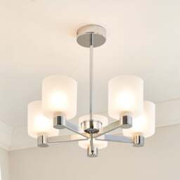 Erin 5 Light Semi Flush Ceiling Light