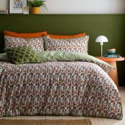 Appletree Star Geo 100% Cotton Duvet Cover & Pillowcase Set - thumbnail 4