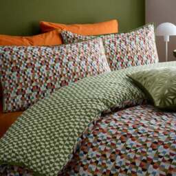 Appletree Star Geo 100% Cotton Duvet Cover & Pillowcase Set - thumbnail 3