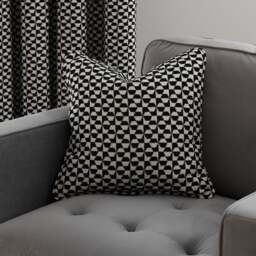 Geo Checkerboard Cushion - thumbnail 1