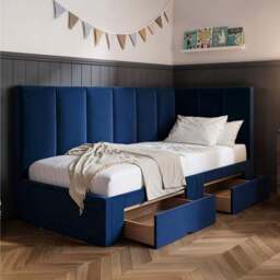 Harley Bed Frame With Storage - thumbnail 2